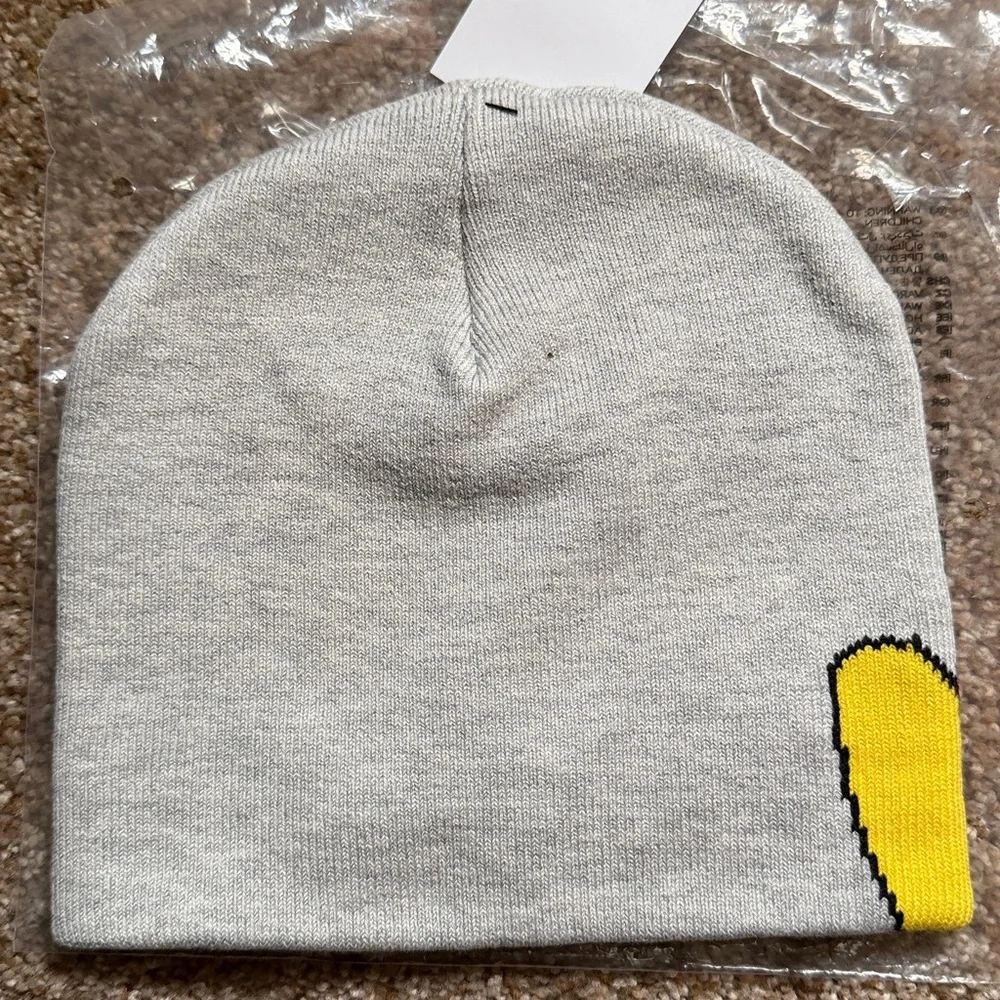 NWT H&M Pokémon Jacquard-knit Beanie, tag size 2t-6 with Pikachu